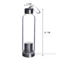 Drinking Glass Water Bottle with Tea Infuser